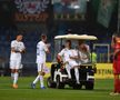 Ce ghinion: improvizația lui Iordănescu s-a accidentat și a ieșit de pe teren în minutul 10!