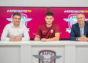 Declarația de dragoste a noului jucător de la Rapid: „Așa simt eu”
