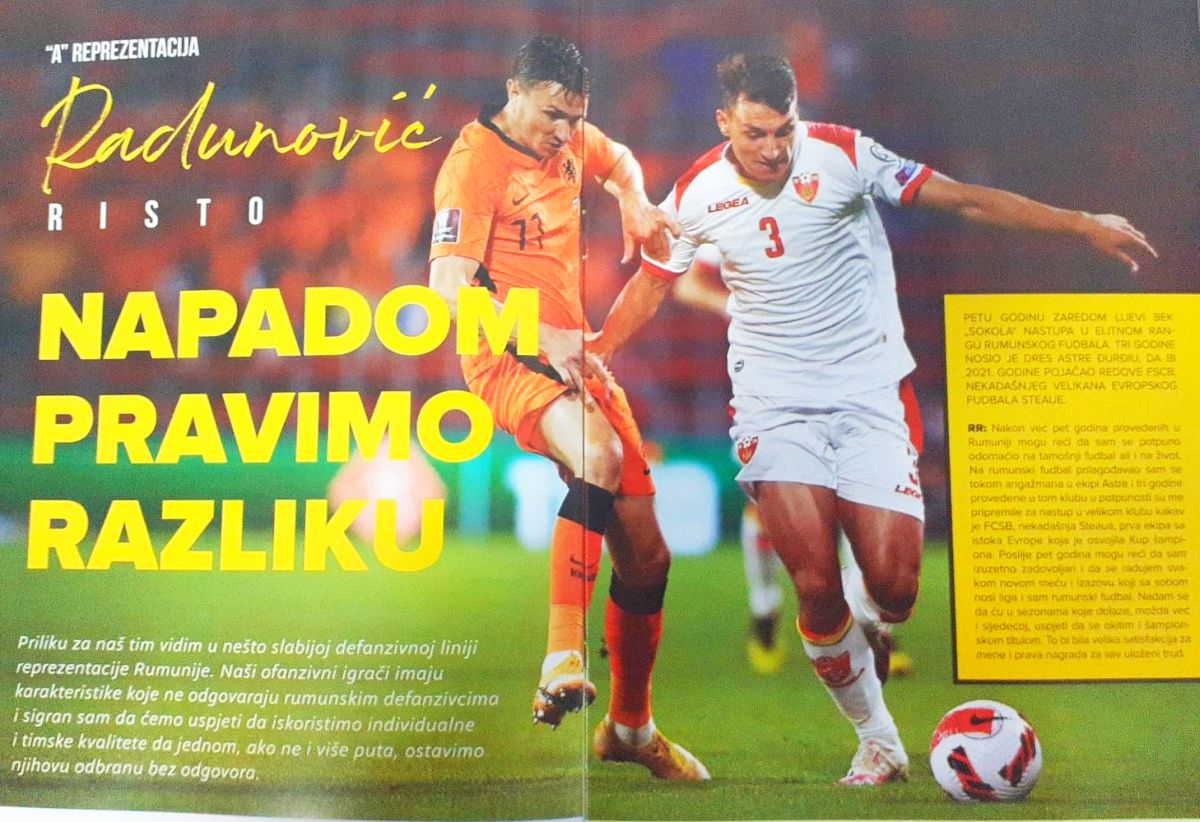 Protagonist în programul de meci, Radunovic le-a dezvăluit muntenegrenilor slăbicunea „tricolorilor”: „E o oportunitate”