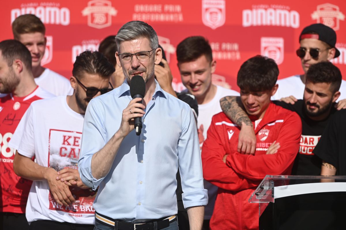 Primul cadou după promovarea lui Dinamo: „Luni batem palma!”