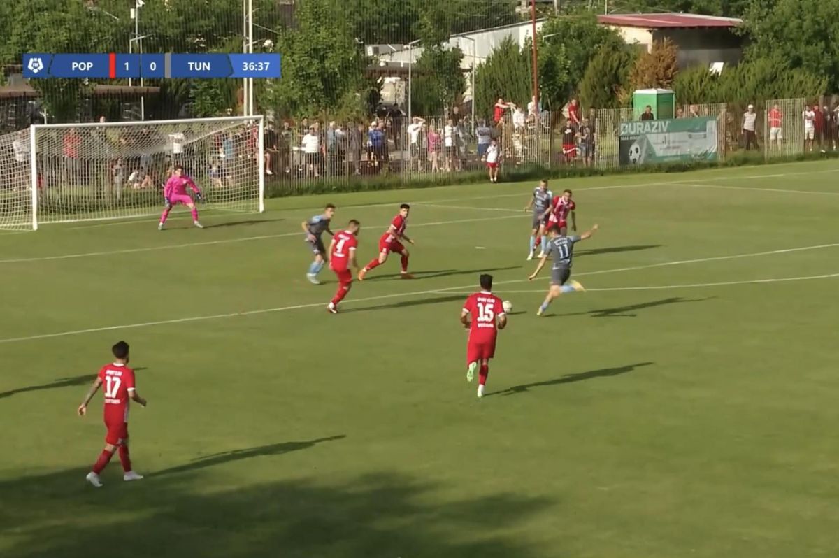 Popești Leordeni - CS Tunari // Golul de 1-1 reușit de Claudiu Herea