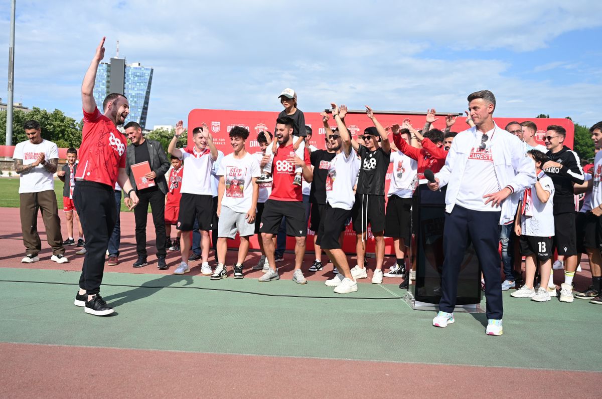 Dinamo sărbătorește promovarea în Ștefan cel Mare