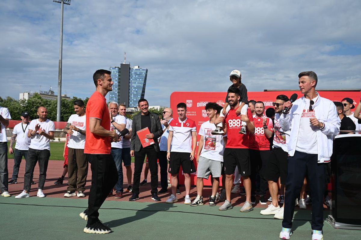 Dinamo sărbătorește promovarea în Ștefan cel Mare