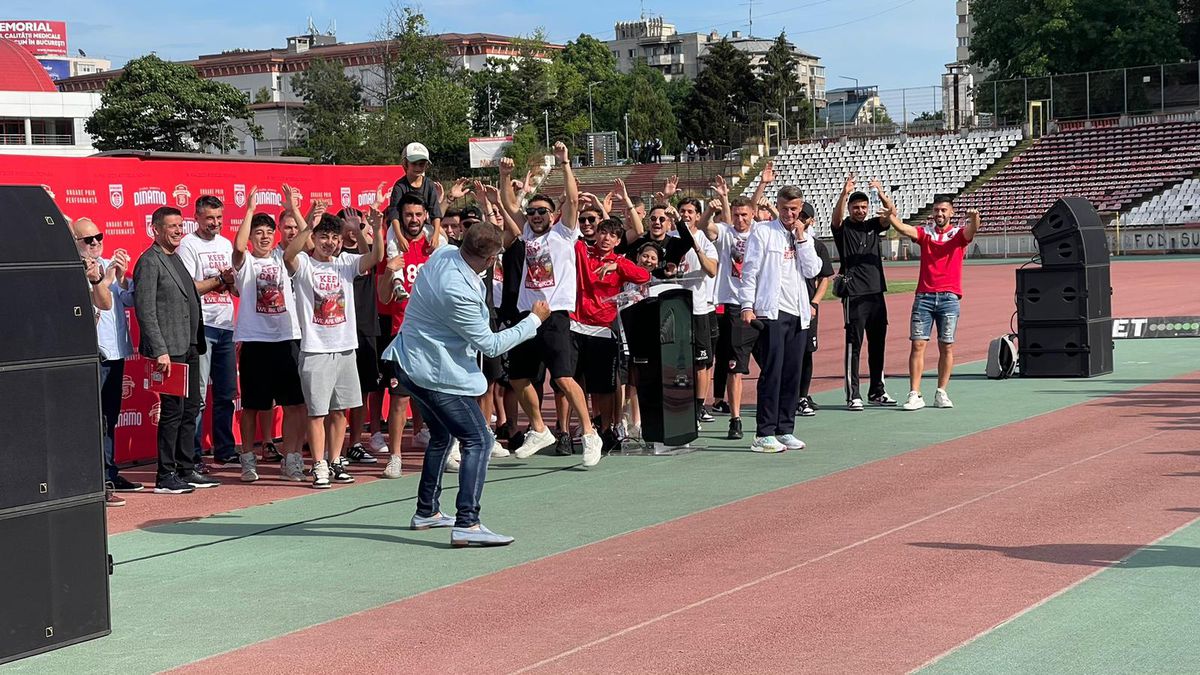 Primul cadou după promovarea lui Dinamo: „Luni batem palma!”