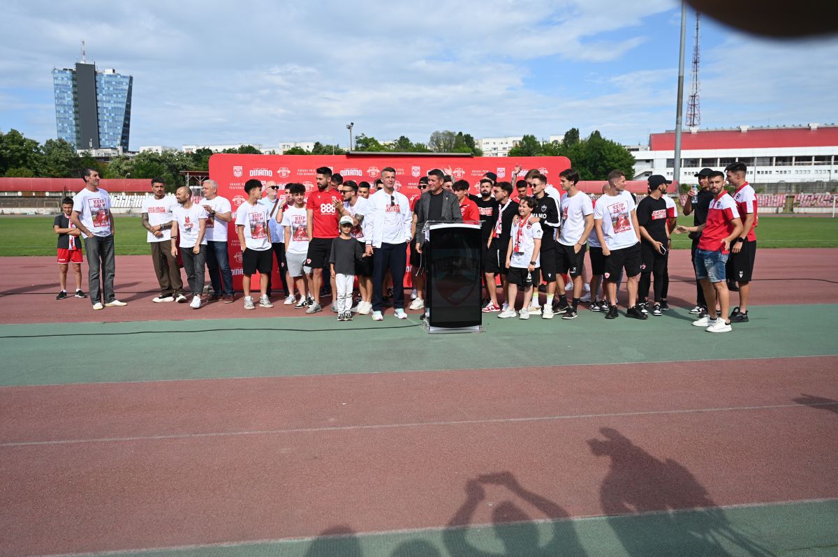 Dinamo sărbătorește promovarea în Ștefan cel Mare