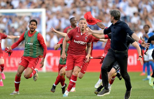 Ultimă etapă uluitoare în Belgia » Luptă în 3 pentru titlu, campioana schimbată de 5 ori în 90 de minute! Golul decisiv a venit în prelungiri