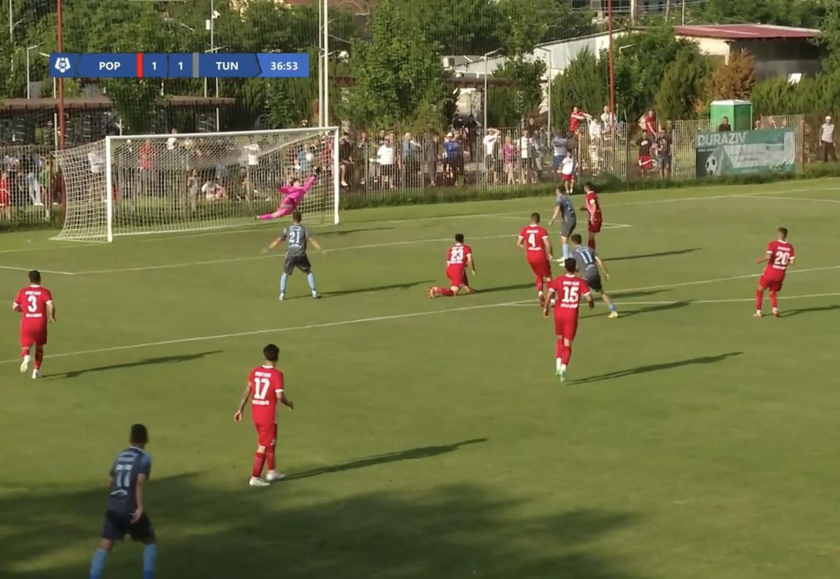 Popești Leordeni - CS Tunari // Golul de 1-1 reușit de Claudiu Herea