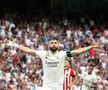 Karim Benzema și-a luat adio de la Real Madrid cu un gol decisiv » 80.000 de oameni l-au aplaudat în picioare
