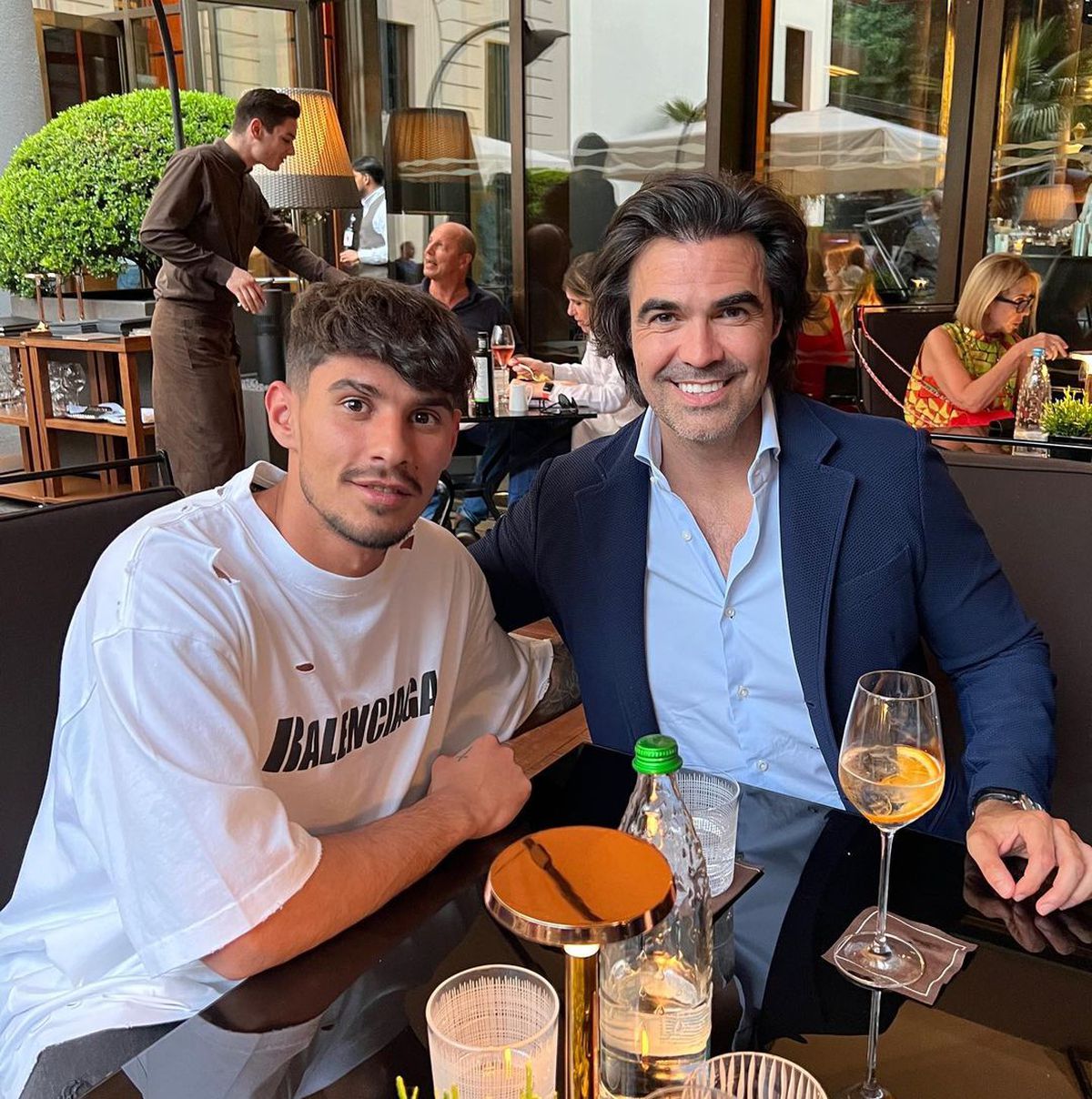 Federico Pastorello și fotbaliștii celebri pe care îi impresariază / FOTO: Instagram