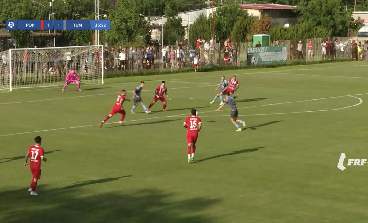 Popești Leordeni - CS Tunari // Golul de 1-1 reușit de Claudiu Herea