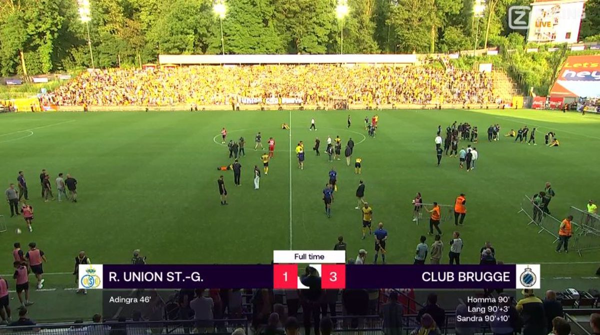 Ultimă etapă uluitoare în Belgia » Luptă în 3 pentru titlu, campioana schimbată de 5 ori în 90 de minute! Golul decisiv a venit în prelungiri