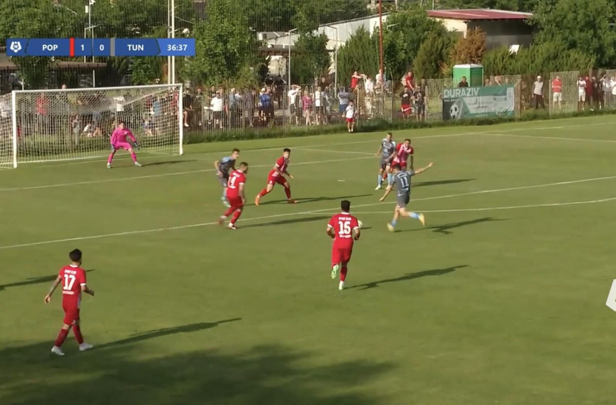 Popești Leordeni - CS Tunari // Golul de 1-1 reușit de Claudiu Herea
