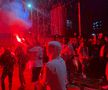Fanii dinamoviști i-au așteptat noaptea pe jucători la stadionul Dinamo