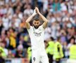 Karim Benzema, la ultimul meci pentru Real Madrid