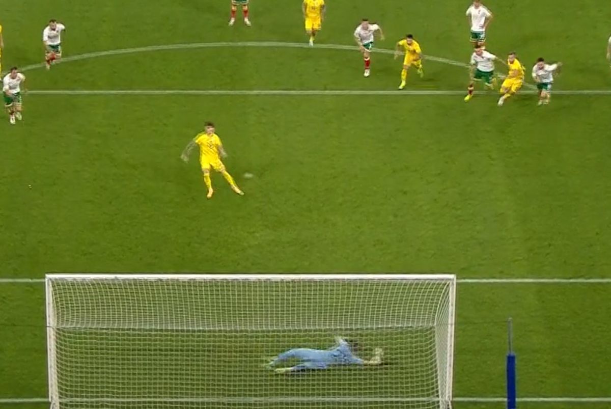 Lamentabil! Dennis Man a executat anemic penalty-ul din România - Bulgaria și prelungește seria de coșmar