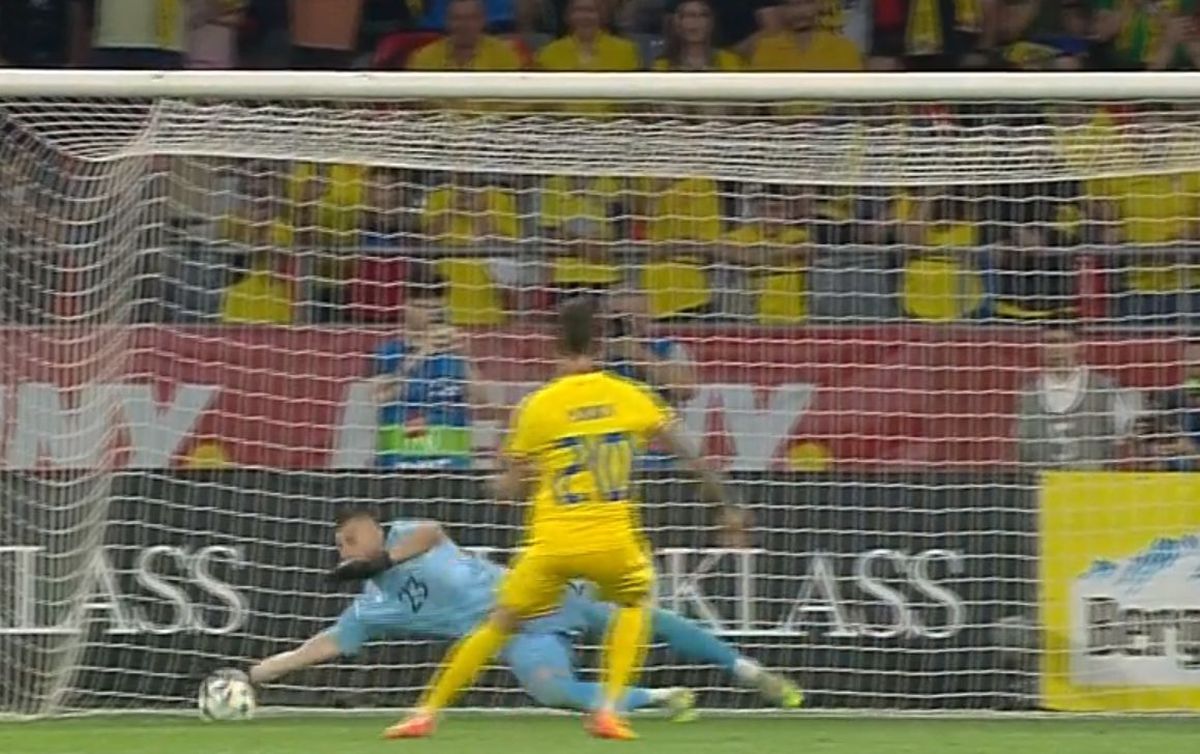 Lamentabil! Dennis Man a executat anemic penalty-ul din România - Bulgaria și prelungește seria de coșmar