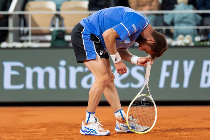 Corentin Moutet la Roland Garros 2024 Foto: Imago