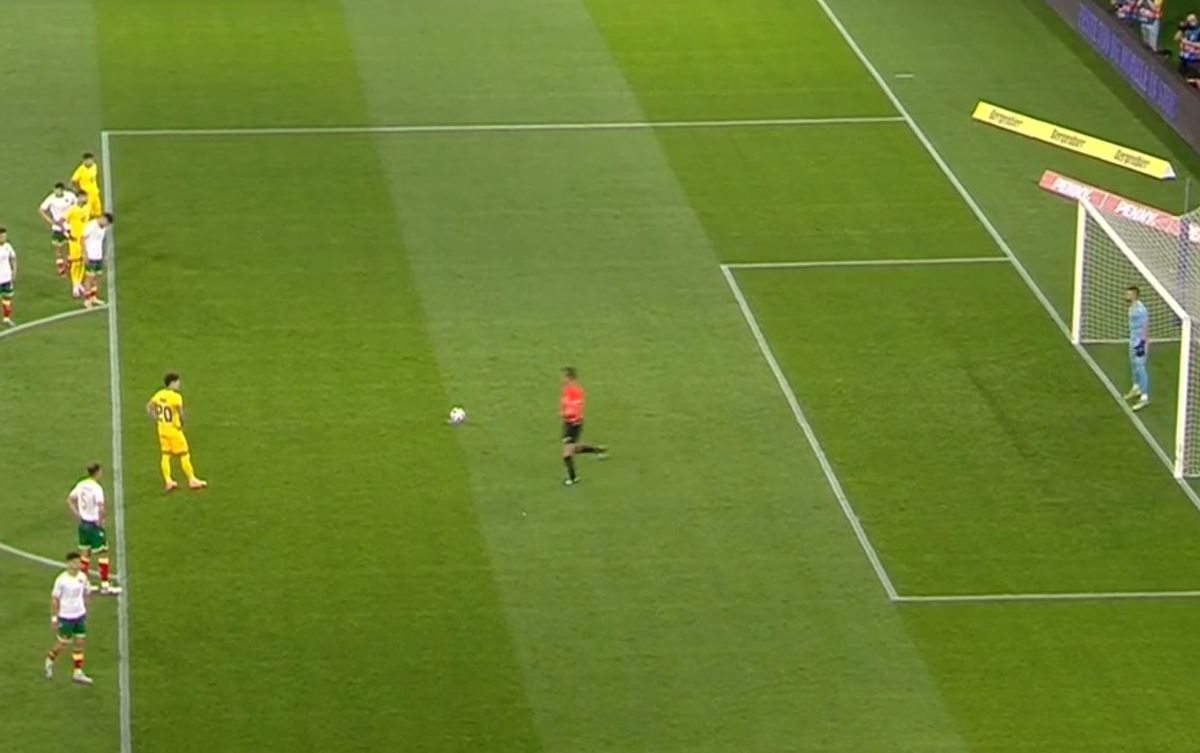 Lamentabil! Dennis Man a executat anemic penalty-ul din România - Bulgaria și prelungește seria de coșmar