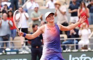 Iga Swiatek, o nouă demonstrație de forță la Roland Garros! A pierdut doar două game-uri în „sferturi”