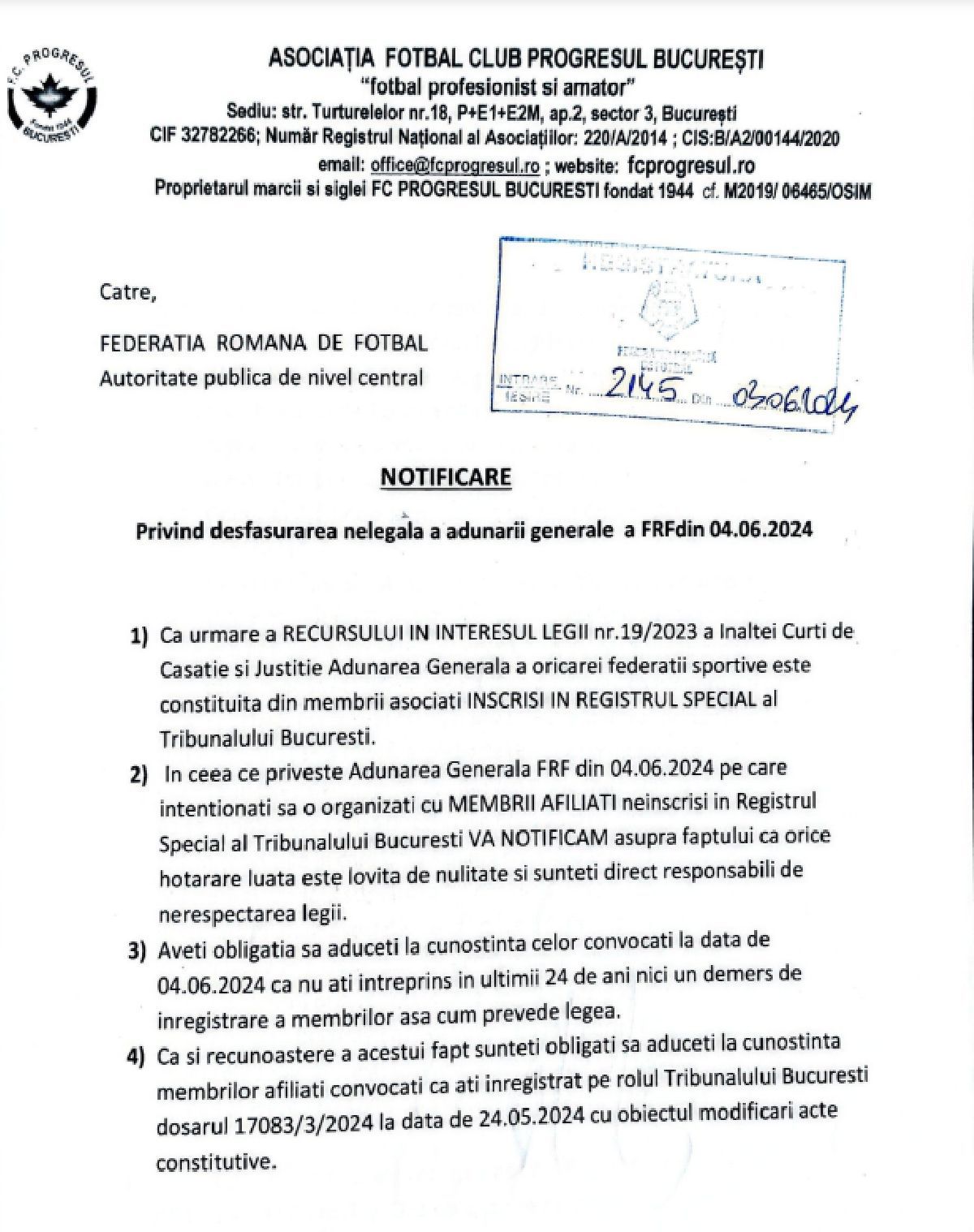 „Oamenilor, nu vă mai jucați cu legile!” » Tensiuni la Adunarea Generală, Federația contestată vocal: „Am ridicat problema și mi-au dezafiliat clubul”