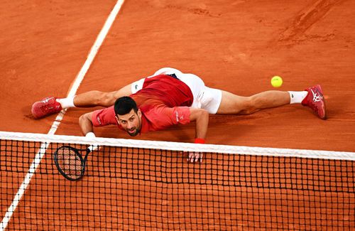 Novak Djokovic la Roland Garros, foto: Guliver/gettyimages