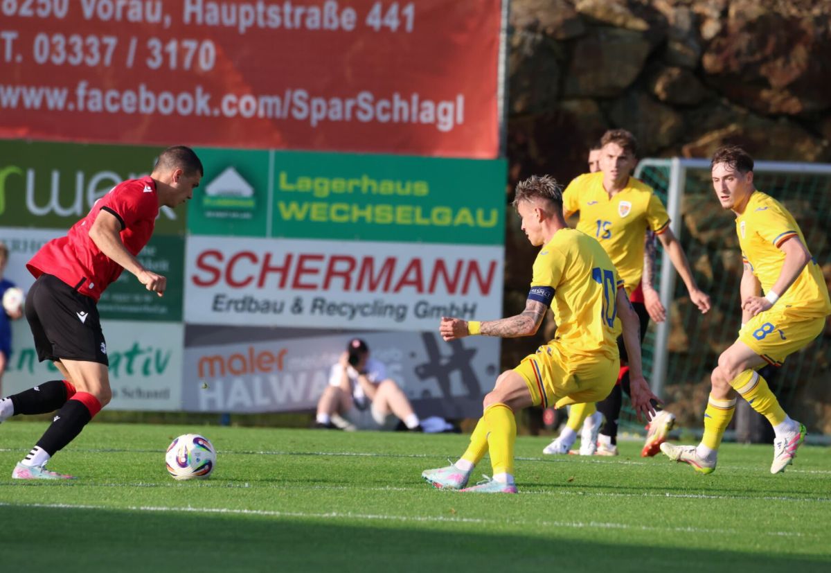 Amical România U21 - Georgia U21 la Vorau, în Austria