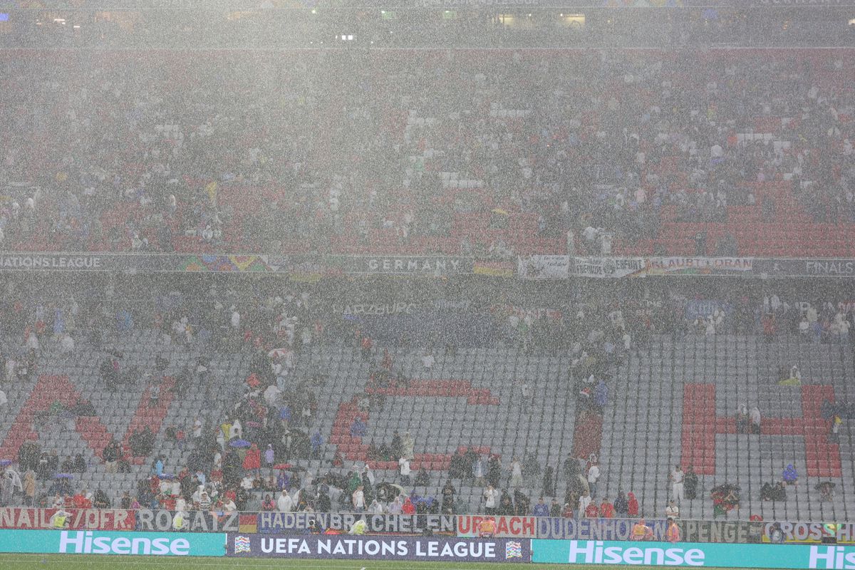 Cod roșu la München! Grindină și fulgere puternice înainte de Germania - Portugalia