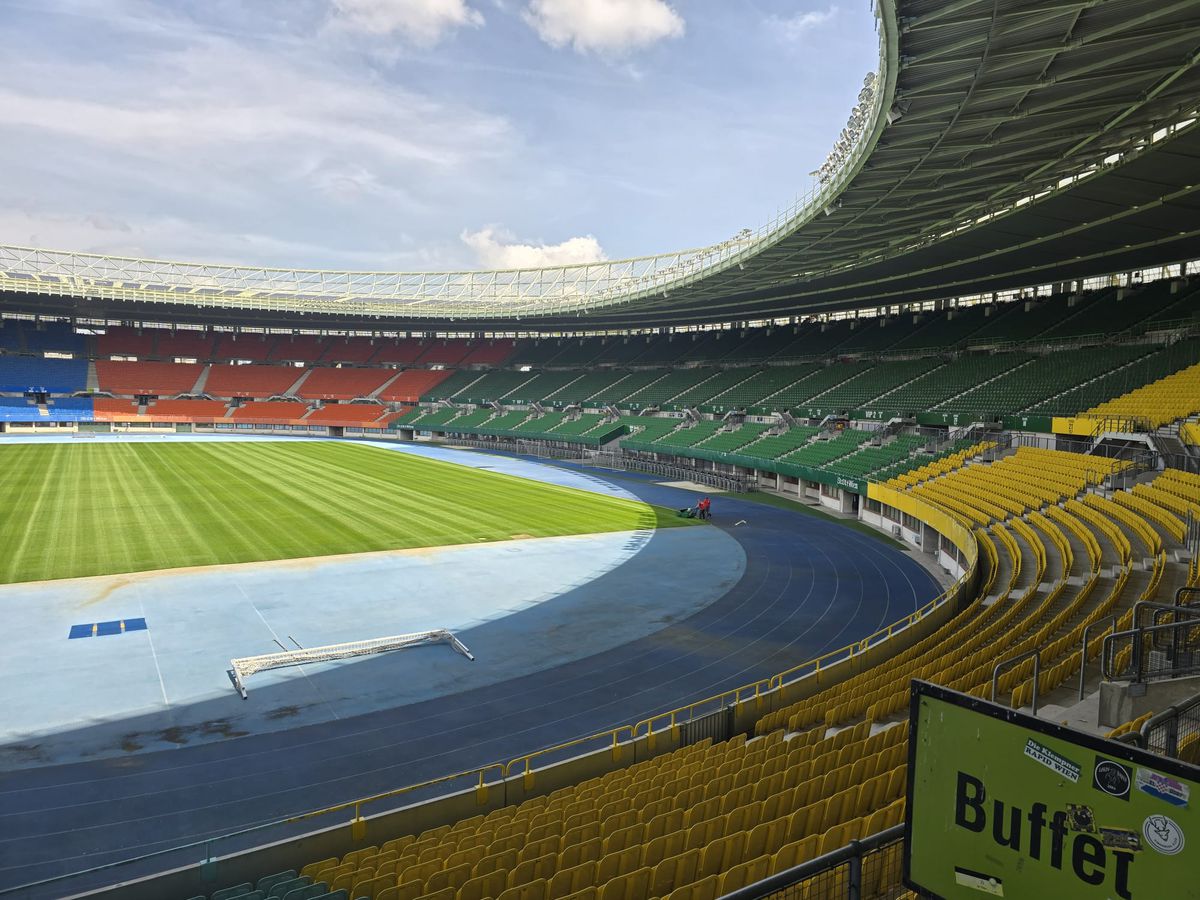 Gazeta a intrat pe „Ernst Happel” din Viena: primele imagini de la stadionul care va găzdui Austria - România