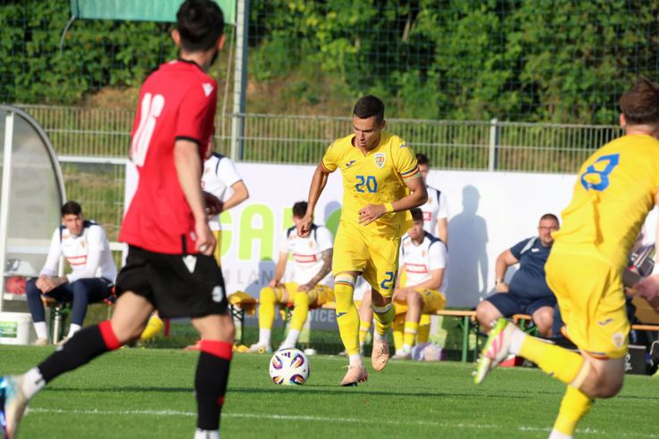 România U21 - Georgia U21 / Sursă foto: frf.ro
