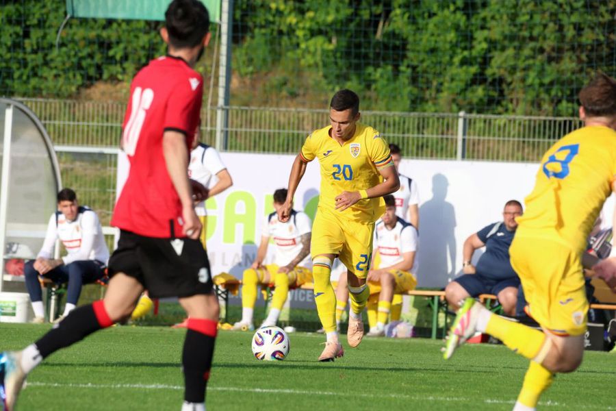 Cîrjan a evoluat o repriză în amicalul România U21 - Georgia U21. A doua zi, a fost trimis acasă / Sursă foto: frf.ro Zeljko Kopic l-a întrebat fără menajamente pe Cîrjan: „Ai făcut ceva rău?!” » Cererea specială a decarului dinamovist