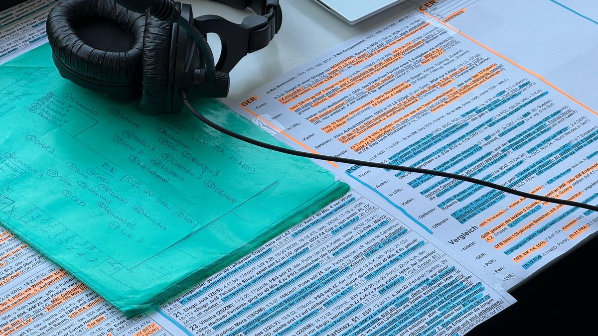 Germania - Portuglia, inainte de meci