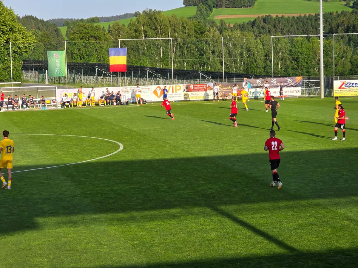 România U21, victorie cu Georgia U21 în ultimul test dinaintea Campionatului European » Andrei Borza a fost eroul partidei de la Vorau
