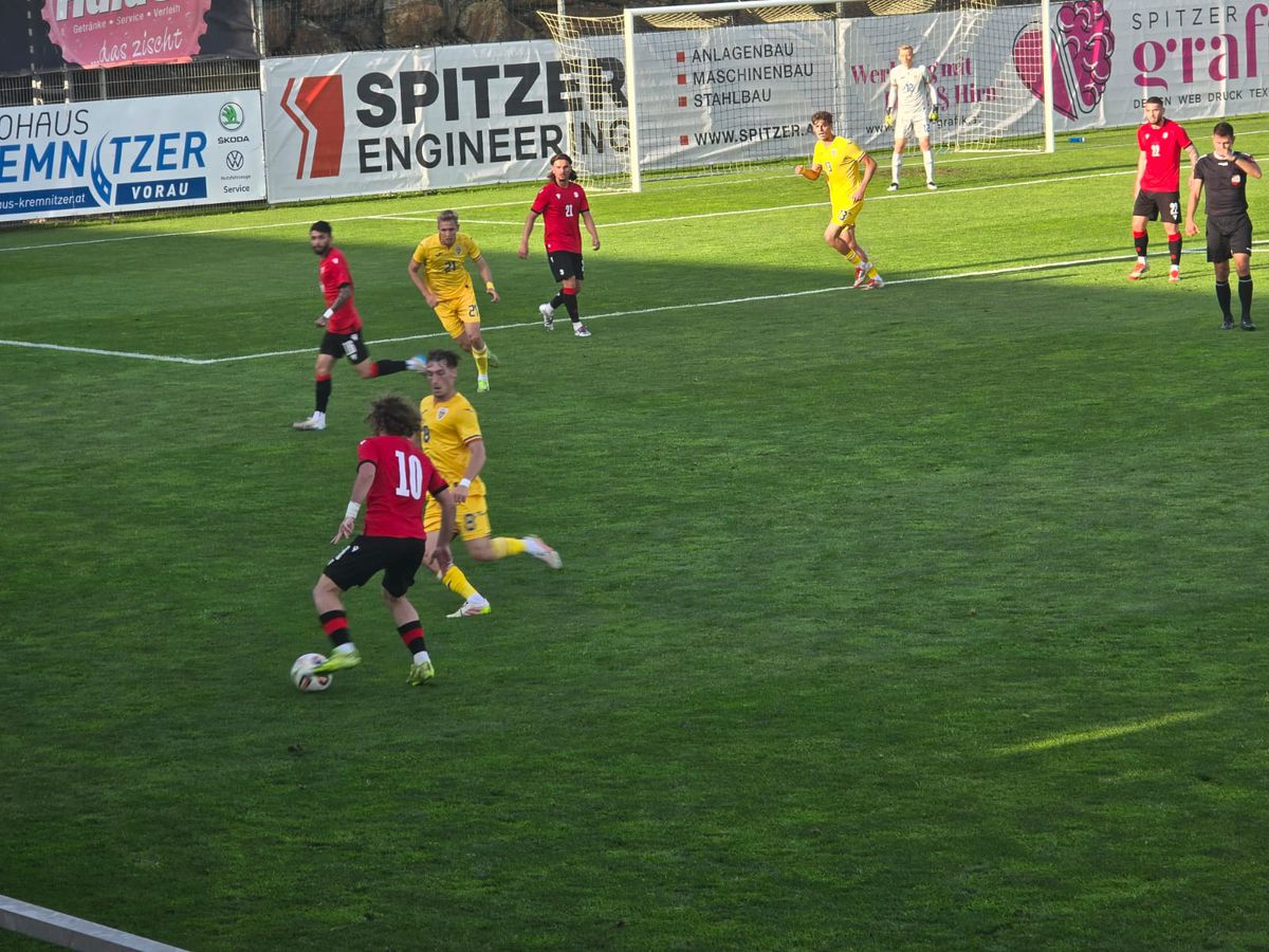 Amical România U21 - Georgia U21 la Vorau, în Austria