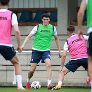 Imagini din cantonamentul naționalei U21. FOTO: FRF