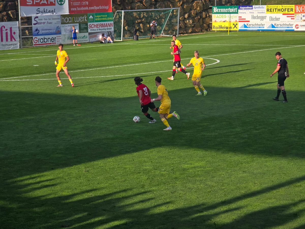 România U21, victorie cu Georgia U21 în ultimul test dinaintea Campionatului European » Andrei Borza a fost eroul partidei de la Vorau