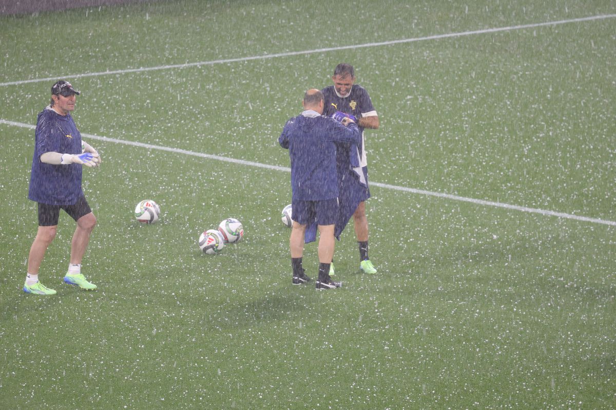 Grindină și cod roșu in germania