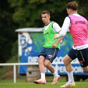 Imagini din cantonamentul naționalei U21. FOTO: FRF