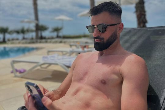 Valentin Crețu în vacanță / Foto: Instagram