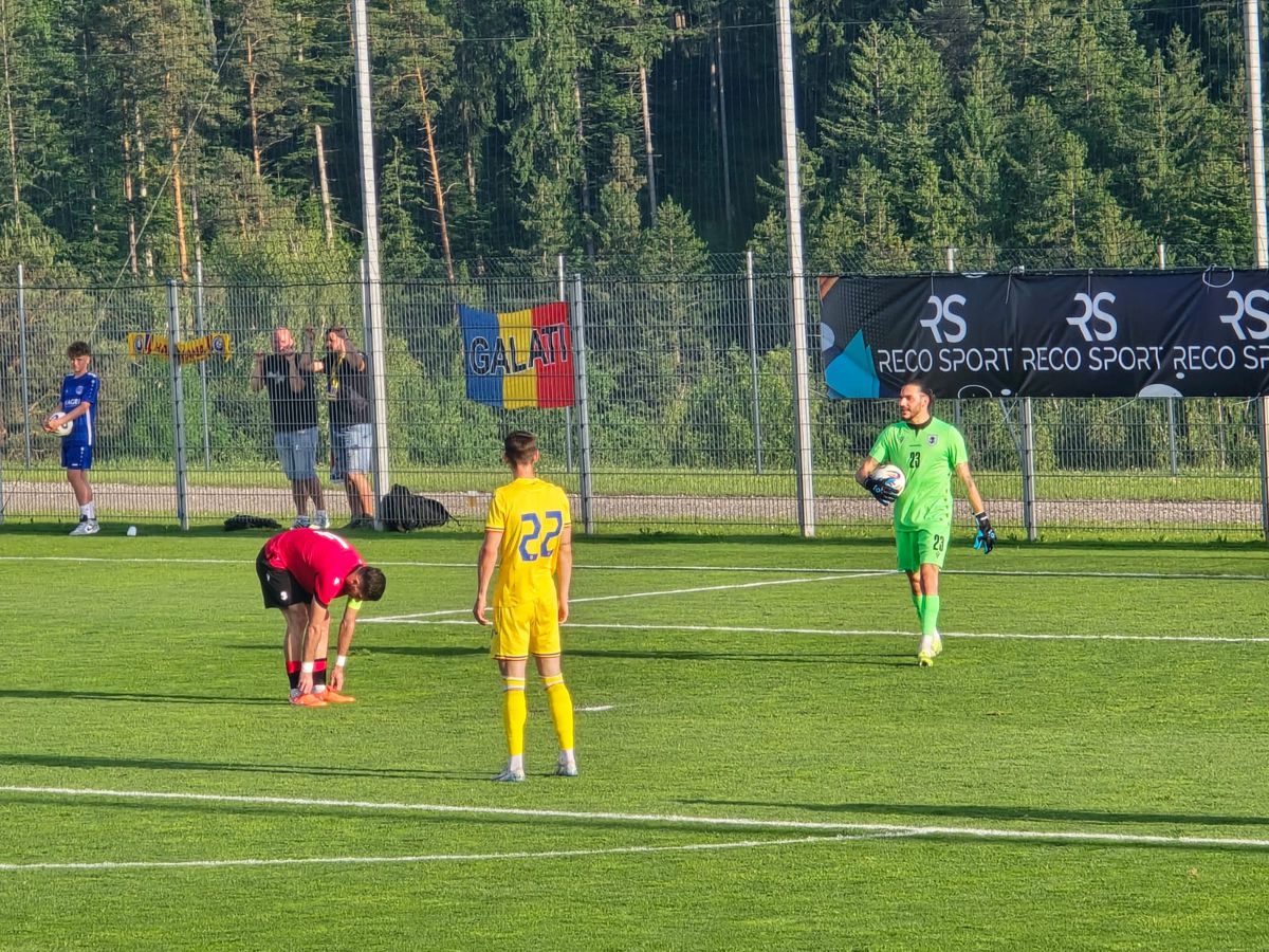 România U21, victorie cu Georgia U21 în ultimul test dinaintea Campionatului European » Andrei Borza a fost eroul partidei de la Vorau