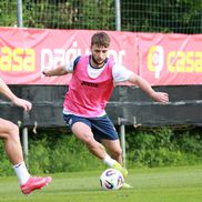 Imagini din cantonamentul naționalei U21. FOTO: FRF