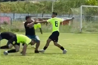Între timp, în România » Bătaie generală între fotbaliști și spectatori, la 3-2 pentru gazde. Arbitrii s-au refugiat și au sunat la 112! + Meci pierdut pentru ambele echipe