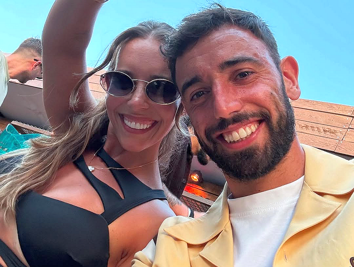 Ana Pinho, soția lui Bruno Fernandes. Foto: Instagram