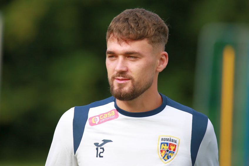 Ovidiu Perianu a sosit în cantonamentul naționalei U21. FOTO: FRF