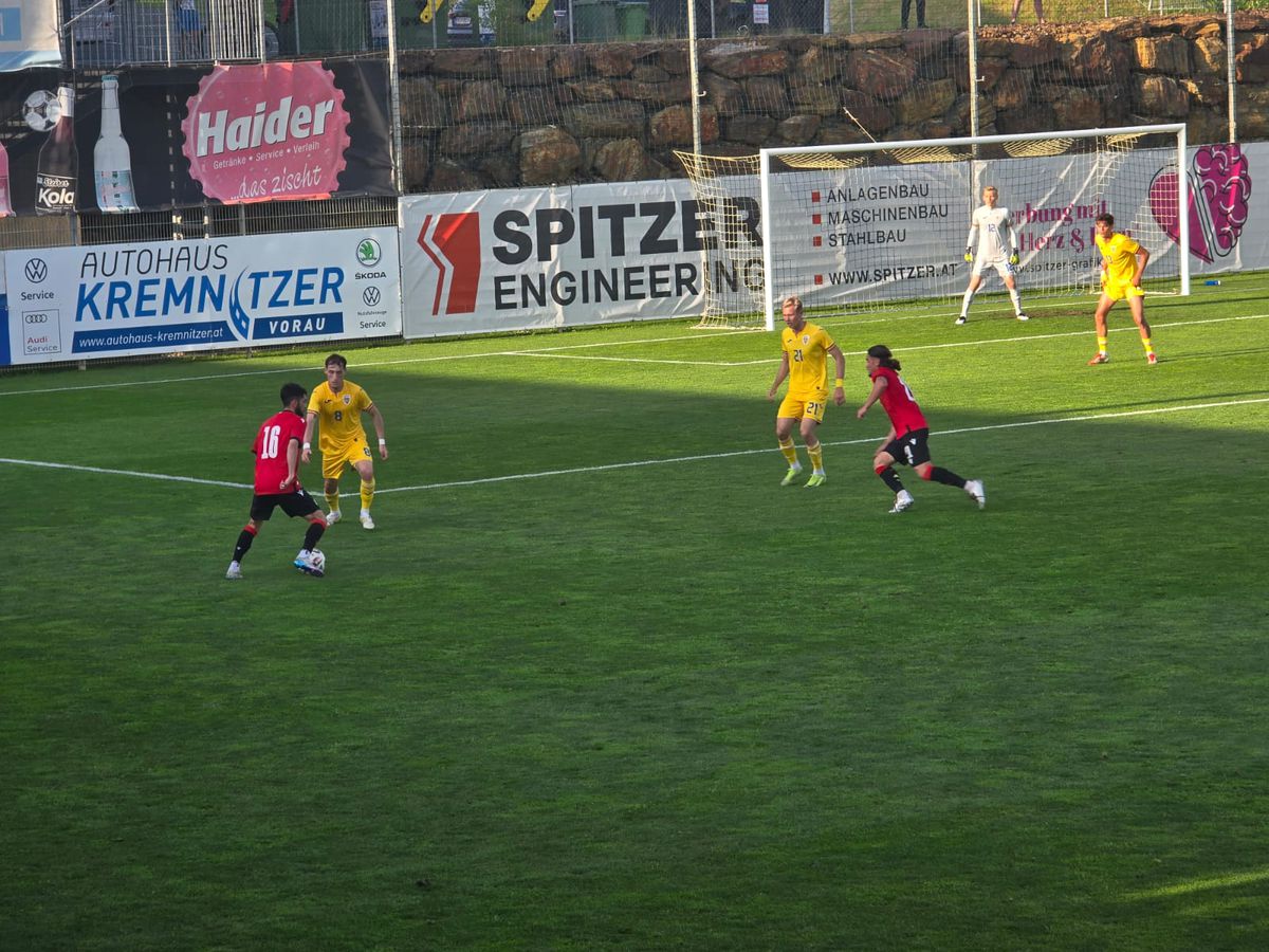Amical România U21 - Georgia U21 la Vorau, în Austria
