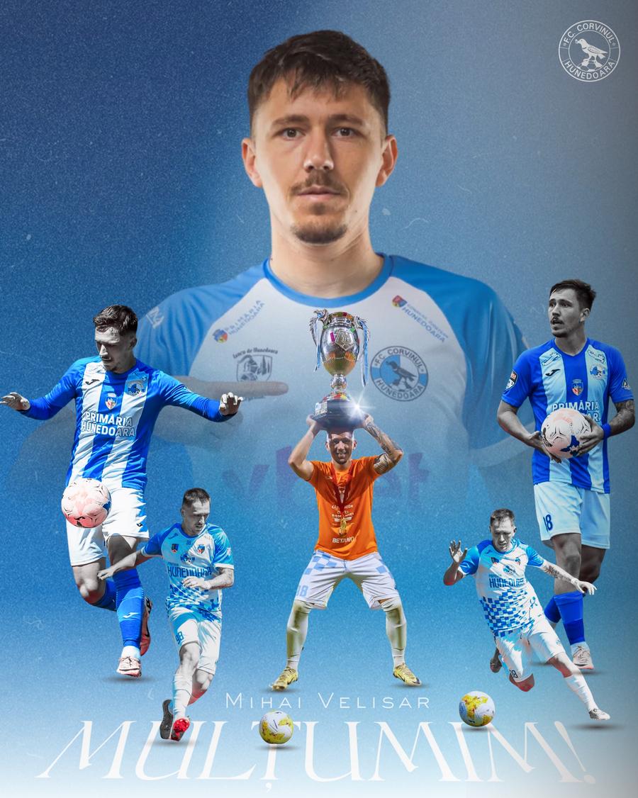 Despărțire în prag de Superliga » Corvinul l-a pus pe liber după 3 ani!