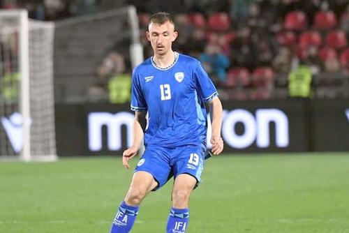 Nikita Stoinov, stoperul lui Dinamo, în tricoul naționalei Israelului