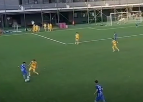 Puștiul de 13 ani din Academia Hagi a driblat ca Neymar! „Braziliană” și 5 adversari depășiți