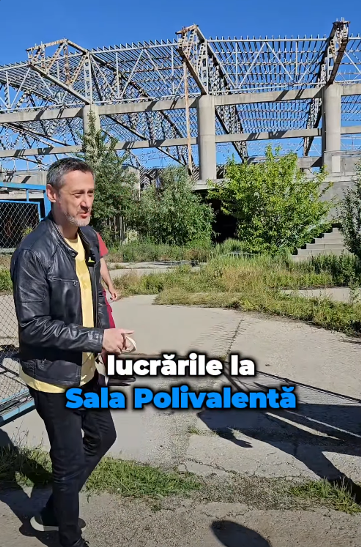 Lucrările la Sala Polivalentă din Slatina au fost reluate oficial
