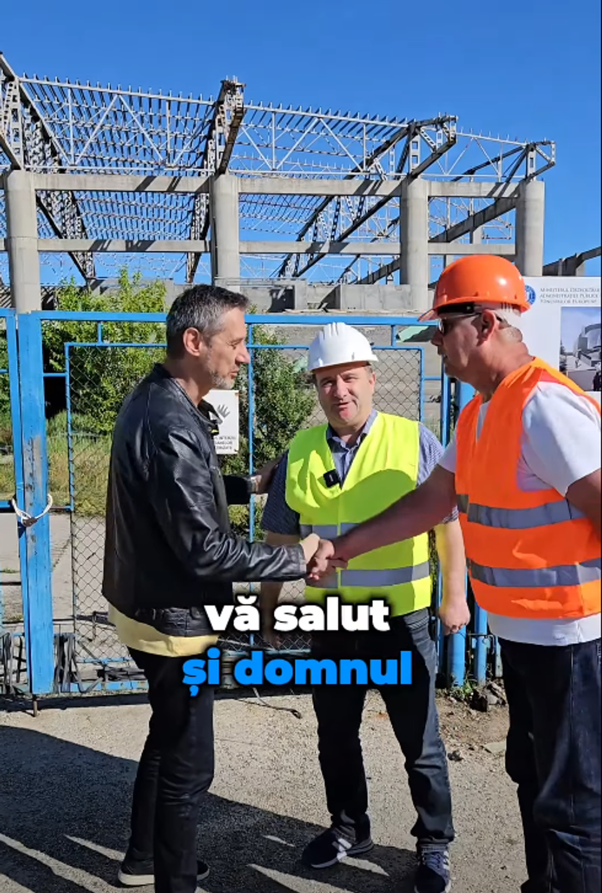 Lucrările la Sala Polivalentă din Slatina au fost reluate oficial