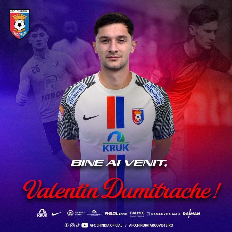 Mutare surprinzătoare » Chindia l-a transferat pe atacantul legitimat la Dinamo